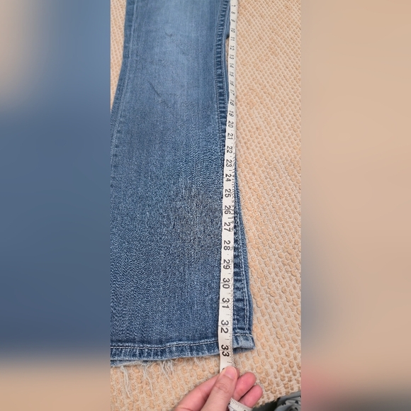 Miss Me Boot Cut Women’s Jeans 30x33 Low Rise Distressed Bling Sequins - Picture 16 of 16